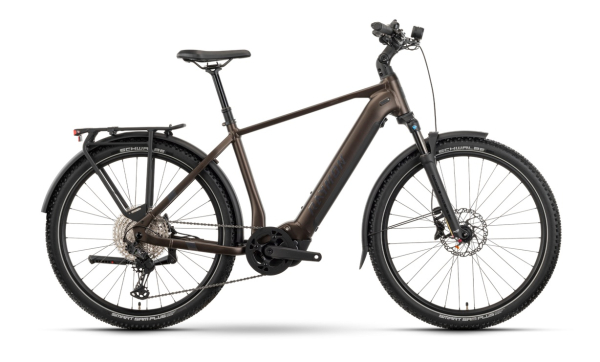 E-Bike Pedelec Raymon "Tourray Ultra" Diamant - tenmoku / black